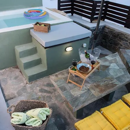 Tatil Evi Dandy Tsagkarada-green Apple-jacuzzi-sea View Tsagkarada