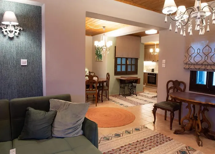 Holiday home Dandy Tsagkarada-green Apple-jacuzzi-sea View